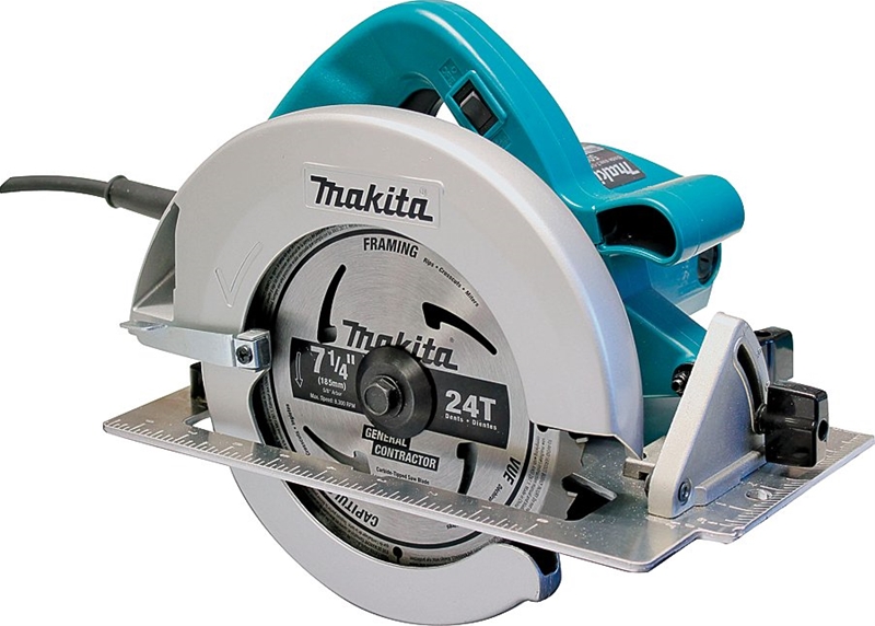Makita 5007F Corded Circular Saw, 115 V, 15 A, 71/4 in