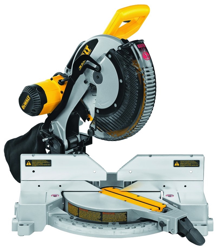 DeWALT DW716 Miter Saw, 12 in Dia Blade, 2 x 8 in 45 deg, 2 x 10 in at 90 deg Cutting Capacity