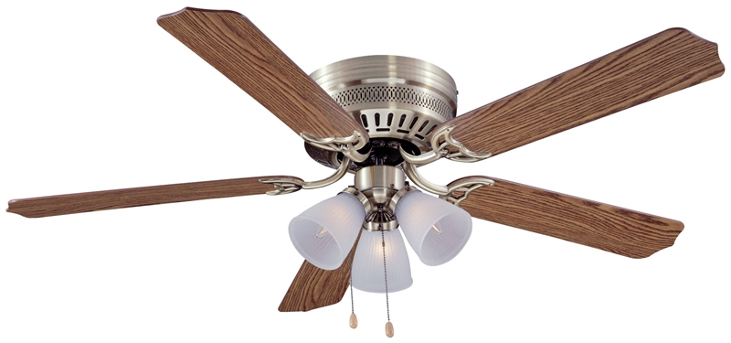 Boston Harbor CF78049L Hugger Low Profile Ceiling Fan, 5 Blade