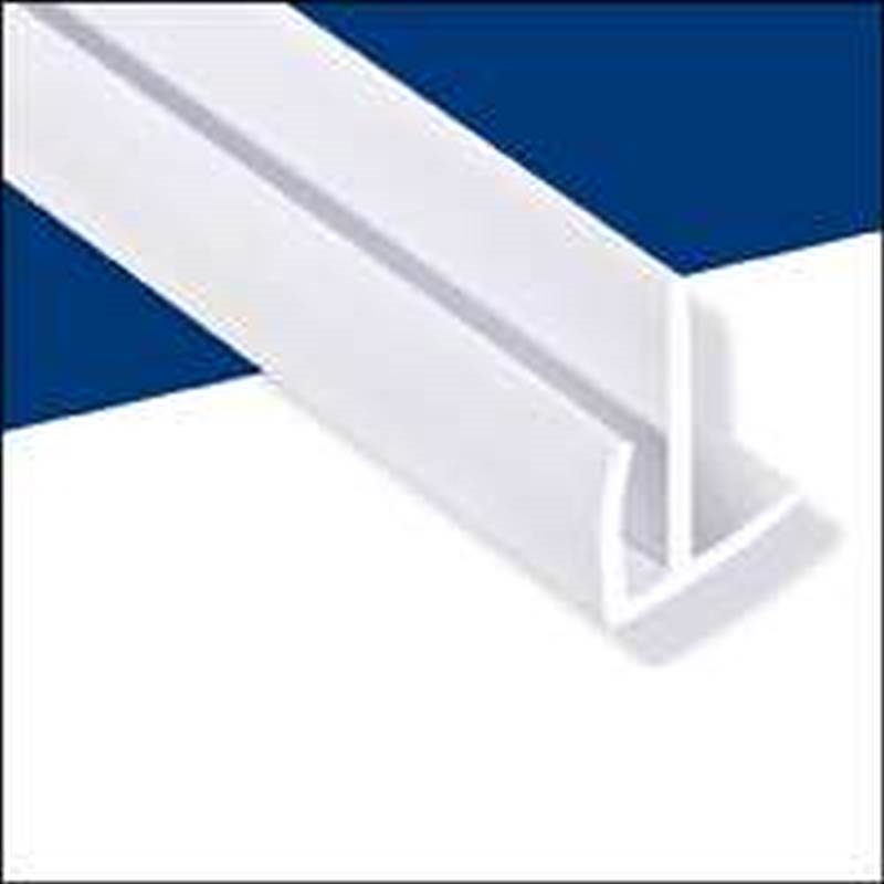 Walltuf 92587 Outside Corner Molding, 8 ft L, Vinyl, White