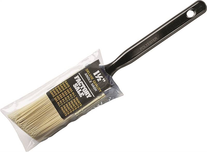 Wooster Factory Sale Paint Brush, 11/2 in Width, Angular Chiseled