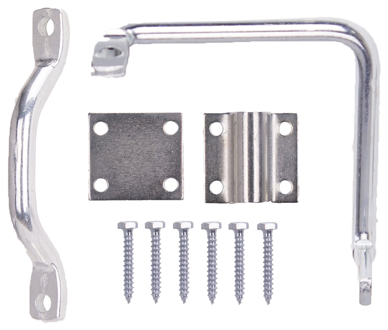 ProSource LR184PS Heavy Duty Gate Latch Bar, Zinc Plated