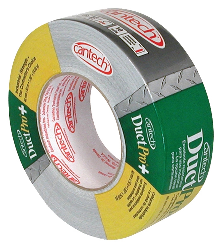 Cantech DUCTPRO 398 Series 39821 Duct Tape, 50 m L, 48 mm W