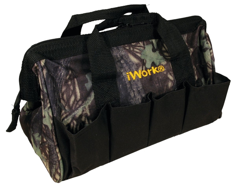 Olympia 72311 Camo Tool Bag, 12 in L x 7 in W VSHE1604461, 72311