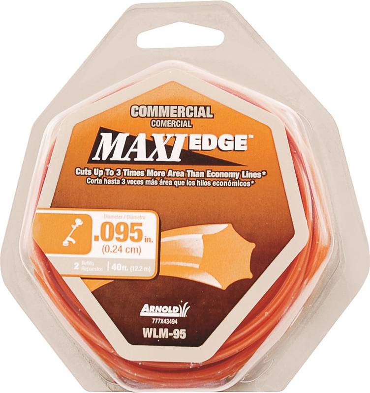 Maxi Edge WLM95 Universal Trimmer Line, For Use With Most Gas String