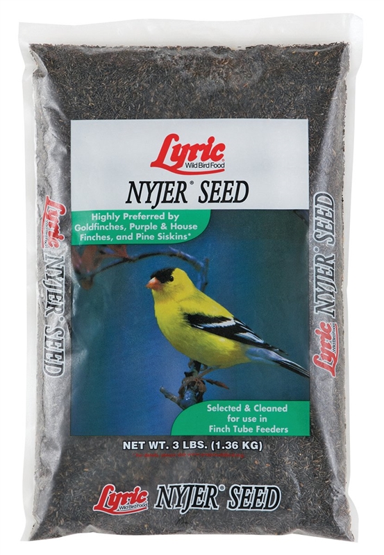 Lyric 2647426 Bird Seed, Nyjer, 3 lb Bag