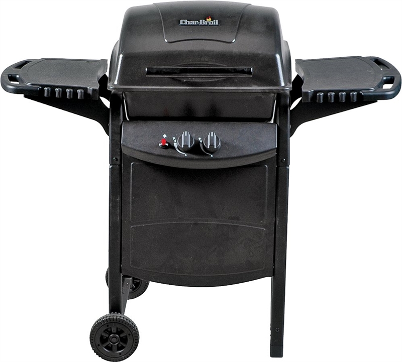 CharBroil 463620414 2Burner Gas Grill, 26500 BTU, LPG, Stainless Steel