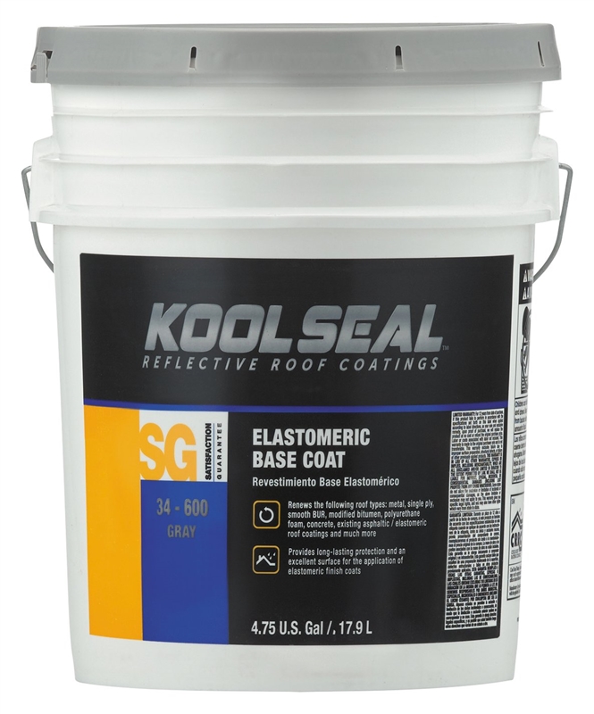 KOOL SEAL KST03460020 Roof Primer and Undercoat, Light Blue, 5 gal, Liquid