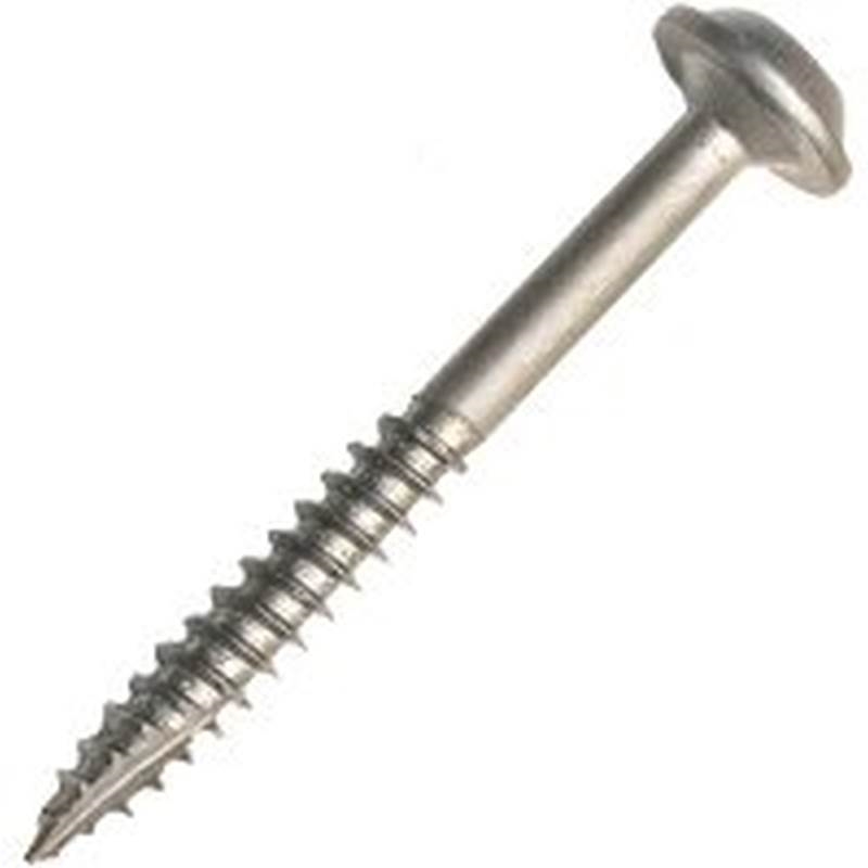 Kreg SMLC2250 PocketHole Screw, 8 Thread, 2 in L, Coarse Thread