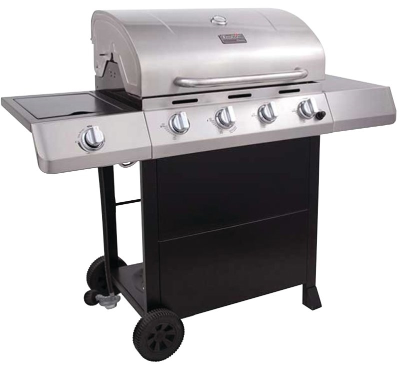 CharBroil Classic 4Burner Gas Grill, 40000 BTU, LPG, 680 sqin