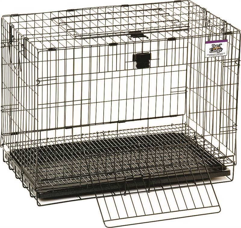 Pet Lodge 150903 Rabbit Cage, 16 in W, 25 in D, 19 in H, Metal/Plastic