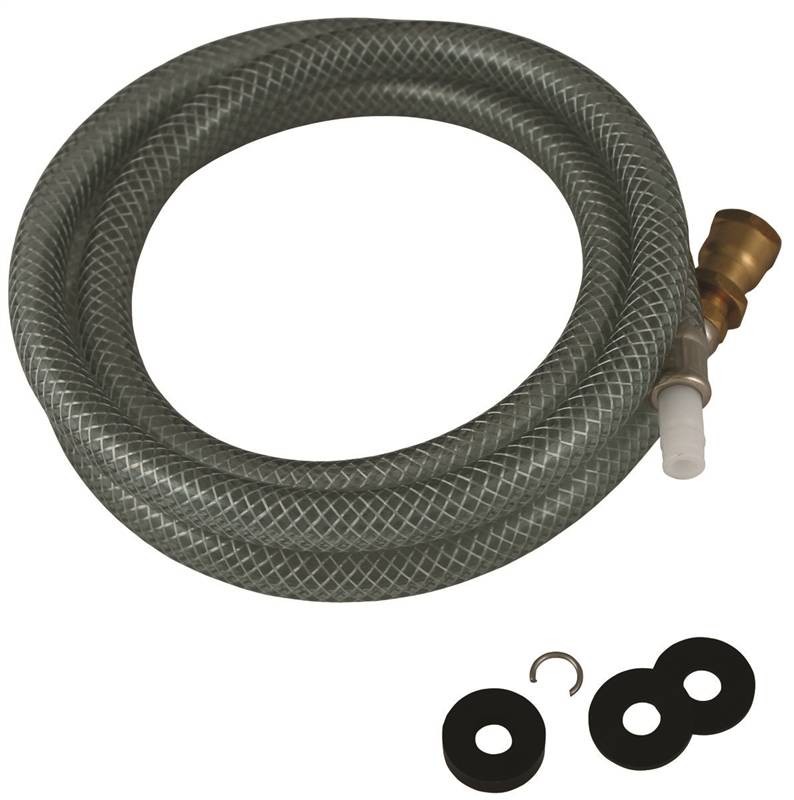 Plumb Pak PP8153 Replacement Sink Spray Hose, 48 in L, Brass/Plastic