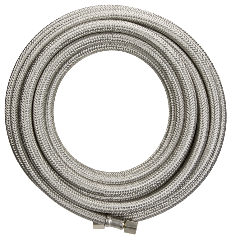 Plumb Pak PP255920 Ice Maker Supply Line, 1/4 in Inlet, Compression