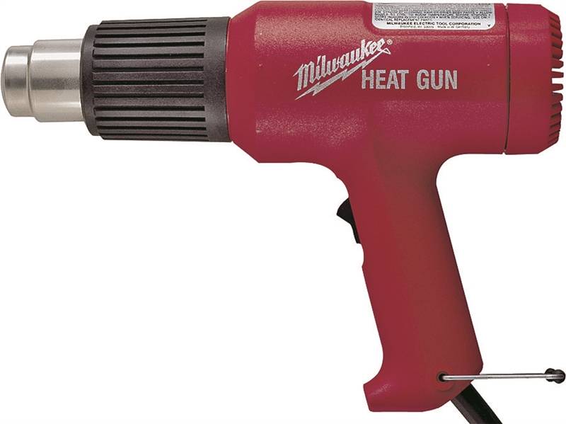 Milwaukee 89756 Dual Temperature Heat Gun, 11.6 A, 15 cfm Air, 570 to