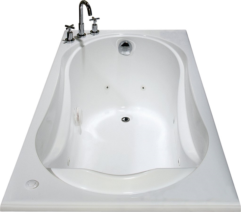MAAX MAAX Cocoon 6032 Series 102722091001 Bathtub, 40 to 52 gal