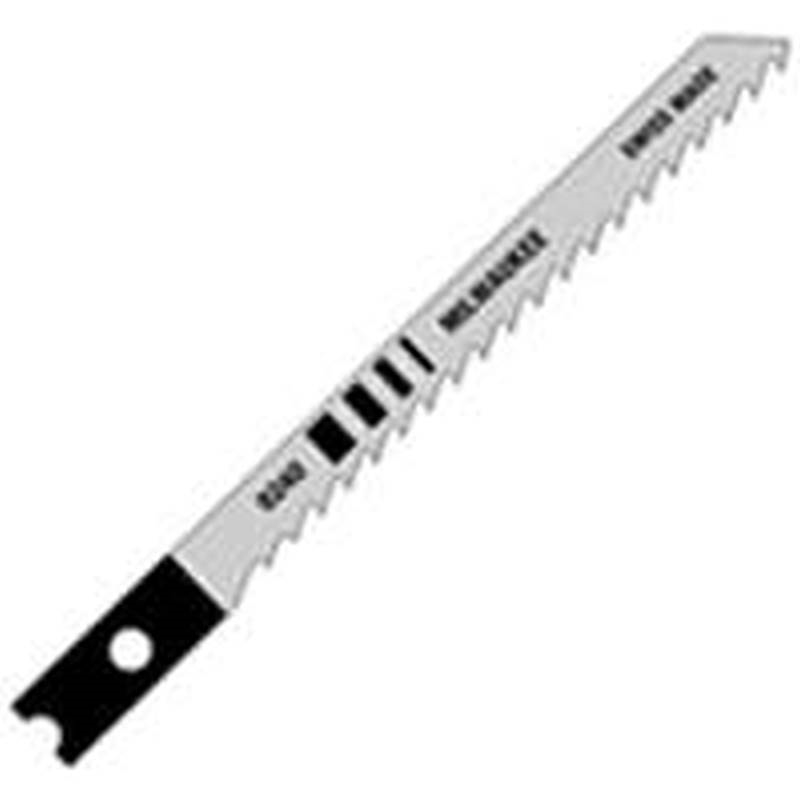 Milwaukee 48420240 Saw Blade, 7/32 in W, 31/8 in L, 8 TPI