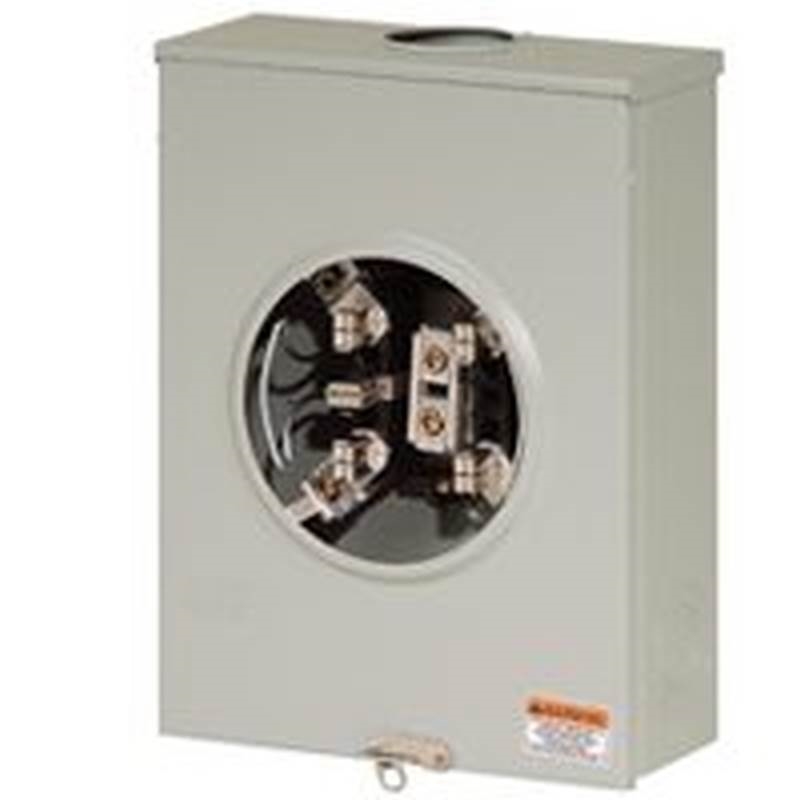 CutlerHammer UGHTRS213BE Meter Socket, 1 Phase, 200 A, 600 V, 5 Jaw