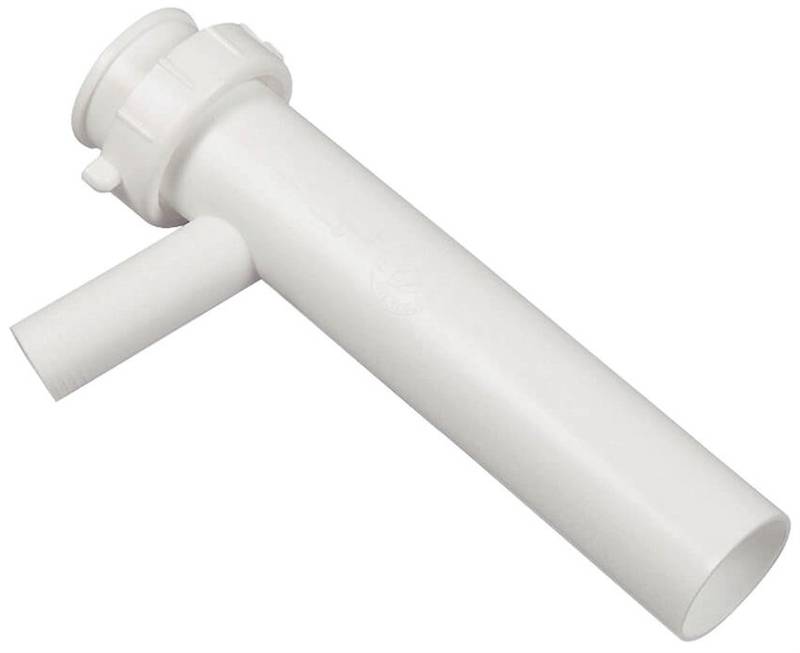 Danco 94023 Dishwasher Tailpiece, 11/2 in, 8 in L, Plastic, [Finish]