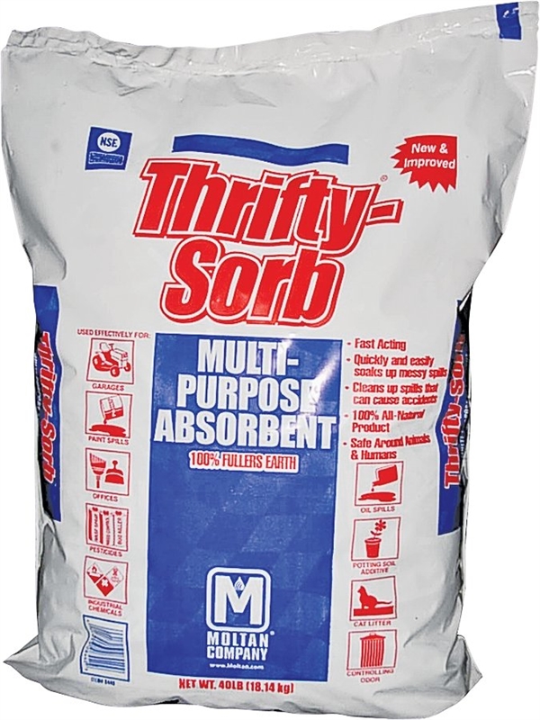 EP Minerals 8440 Premium Granular Absorbent, Solid, Odorless, 40 lb