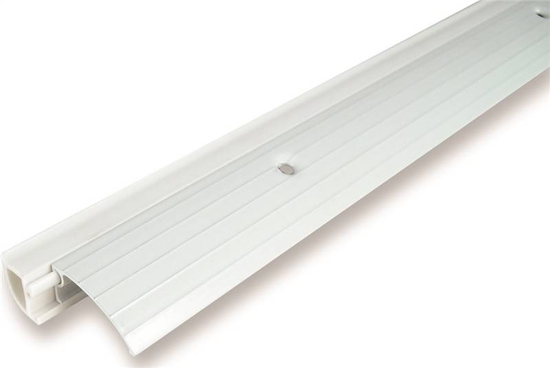 Climaloc CF20015 Bumper Door Threshold, 36 in L, Aluminum, White