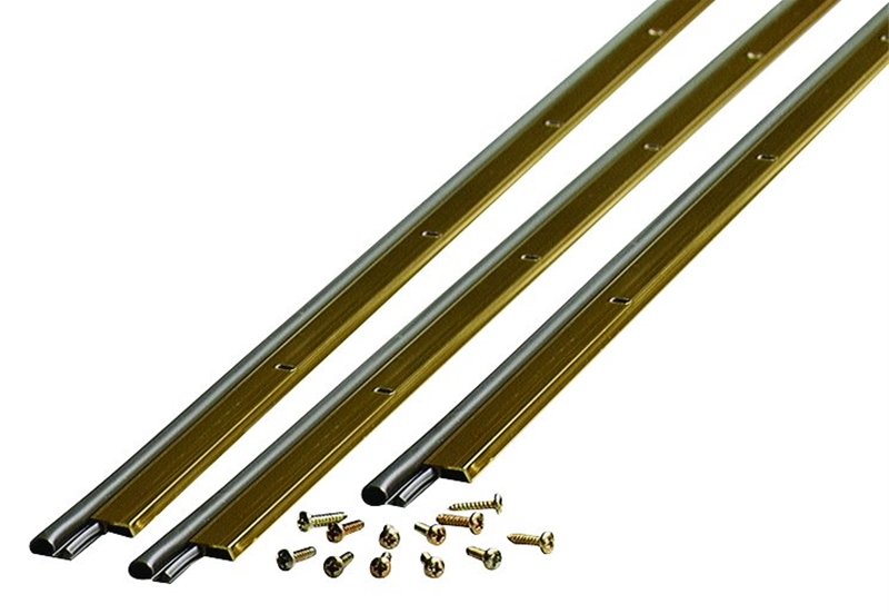 MD 01271 Top and Side Door Jamb Weatherstrip Kit, 0.87 in W X 84 in L