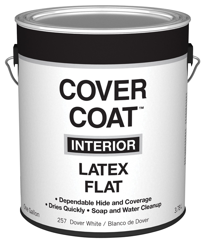 PAINT INTR FLAT LATEX DOVER GA Case of 4