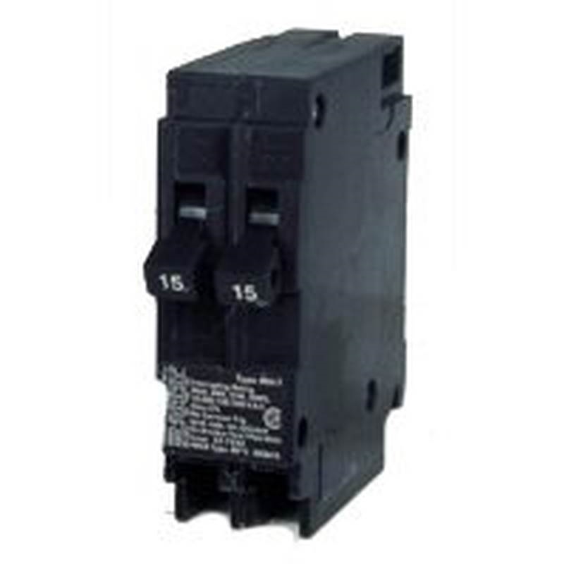 MES MP1515 Type MPT Duplex NCL Tandem Circuit Breaker, 120/240 VAC, 15