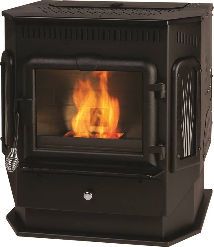 Summers Heat 49SHCPM MultiFuel Wood Stove, 2200 sqft, 60 lb Corn