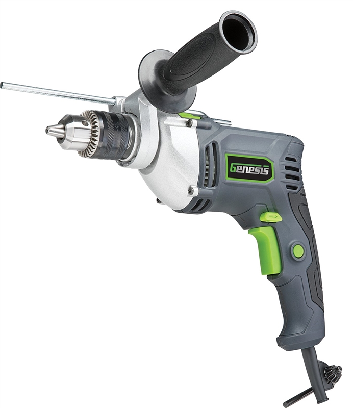 RichPower GHD1260B VSR Hammer Drill, 120 V, 6 A, 1/2 in Keyed Chuck, 0