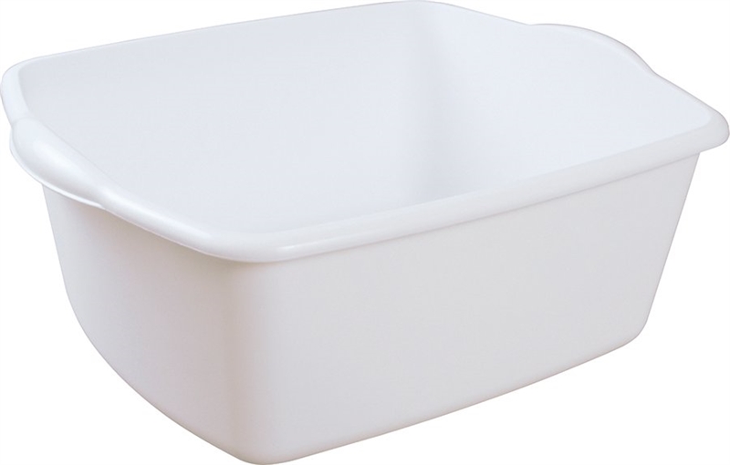 DISHPAN WHITE 18 QT Case of 12