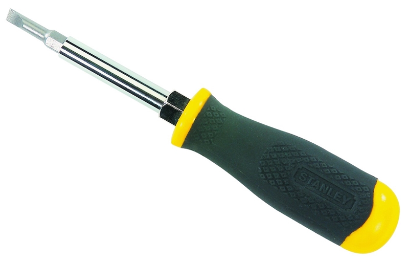 Stanley 68012 6Way Double Ended MultiBit Screwdriver/Nut Driver 73/