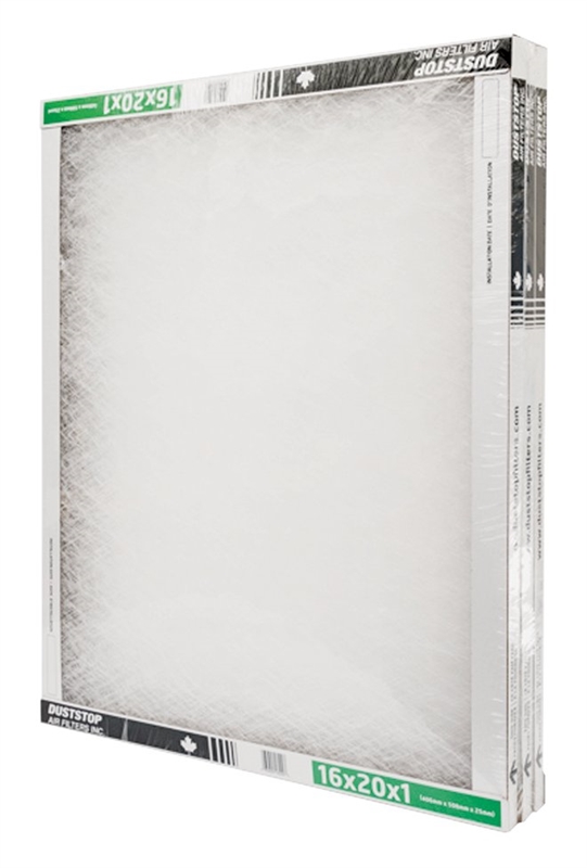 Duststop 1116203 Air Filter, 20 in L, 16 in W, 4 MERV