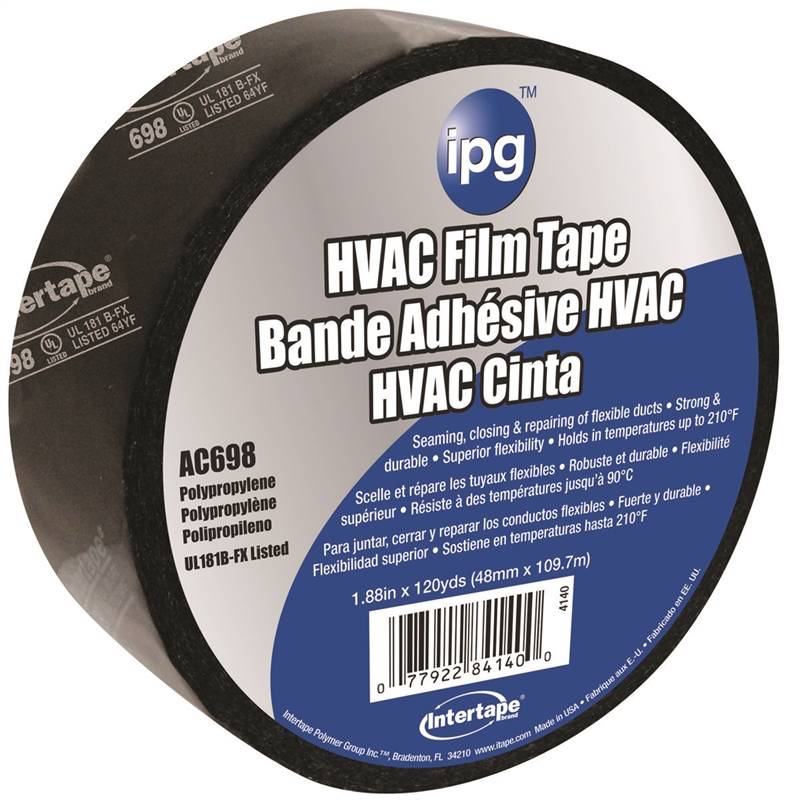 IPG 2020148110 HVAC Tape, 120.3 yd L, 1.88 in W