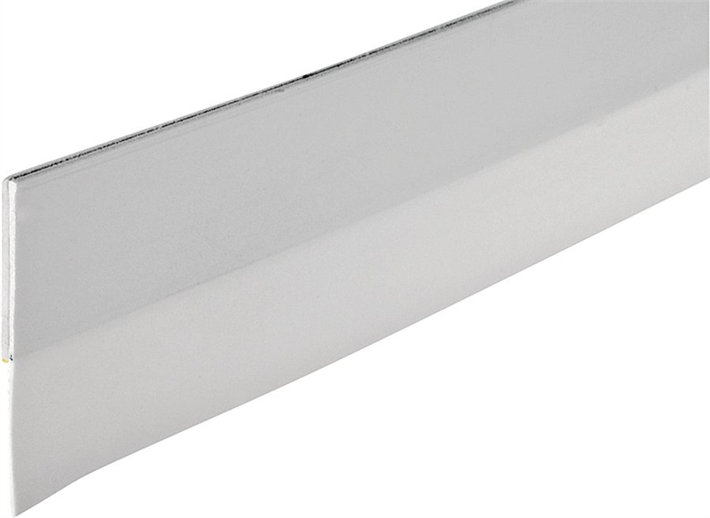 Frost King DS101WH SelfStick Door Sweep, 36 in L x 11/4 in W, PVC, White