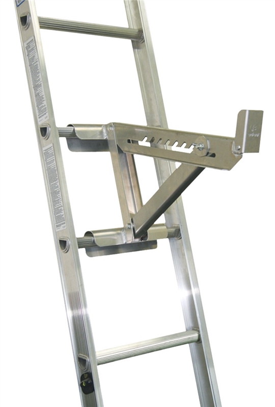 Qualcraft 2420 Ladder Jack, 2Rung, Short Body, Aluminum, For Round or