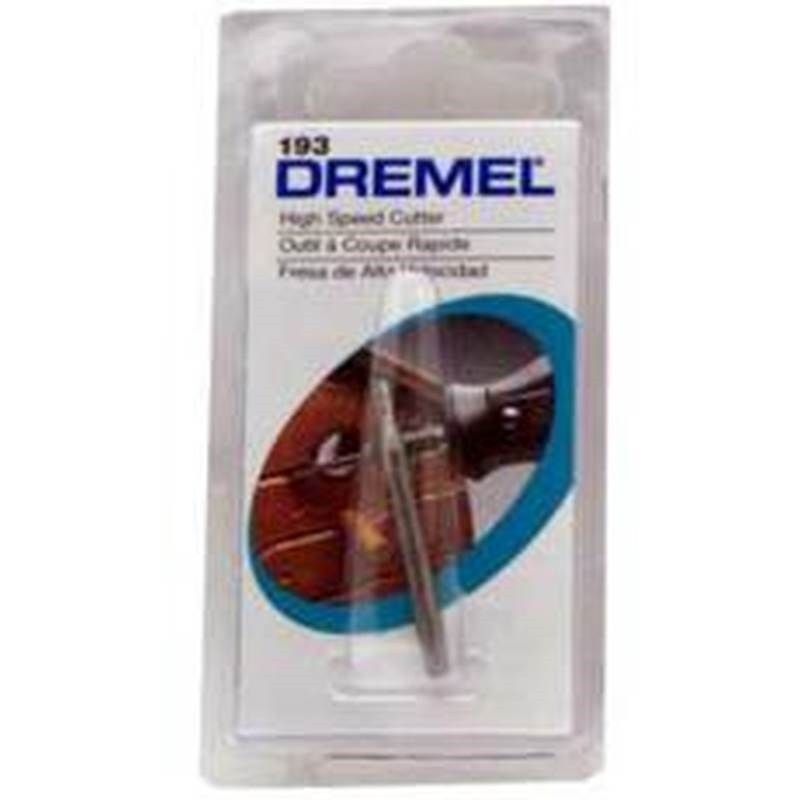 Dremel 193 High Speed Cutter, 5/64 in Dia, 1/8 in Shank, 30000 rpm
