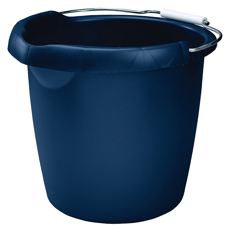 Rubbermaid Roughneck FG296900ROYBL Utility Bucket, 15 qt Capacity