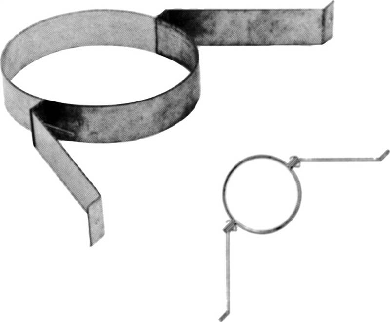 American Metal 8HS-SBA 3-Wall Chimney Support Bracket Assembly, 8 in