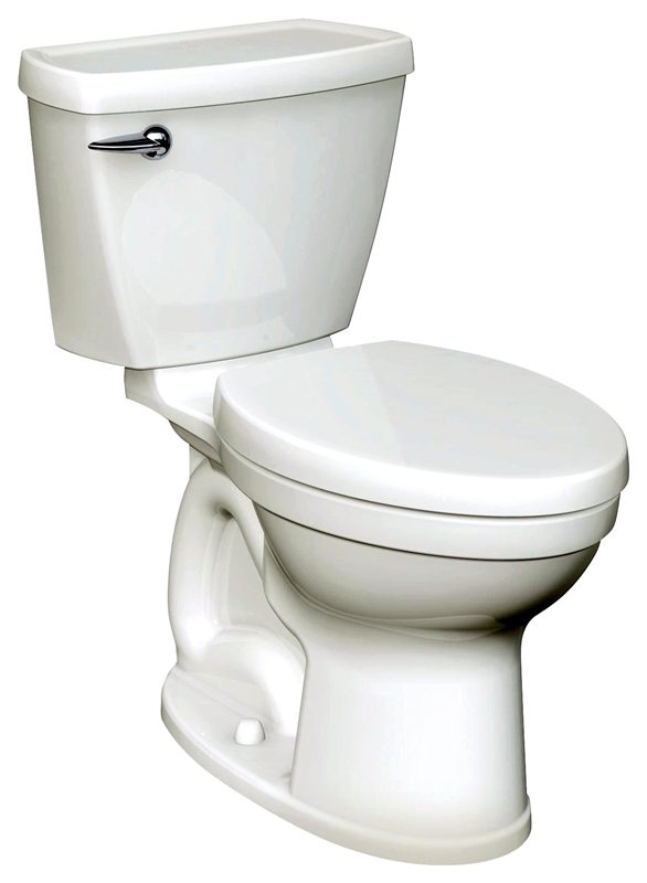 American Standard Champion 4 747BA107SC.020 Flush Toilet, Round Bowl, 1