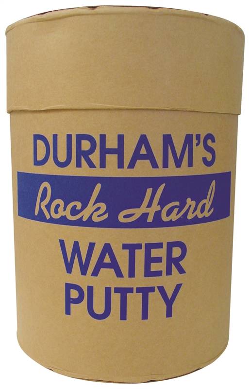 Durham's 25 Water Putty, Natural Cream, 25 lb, Can