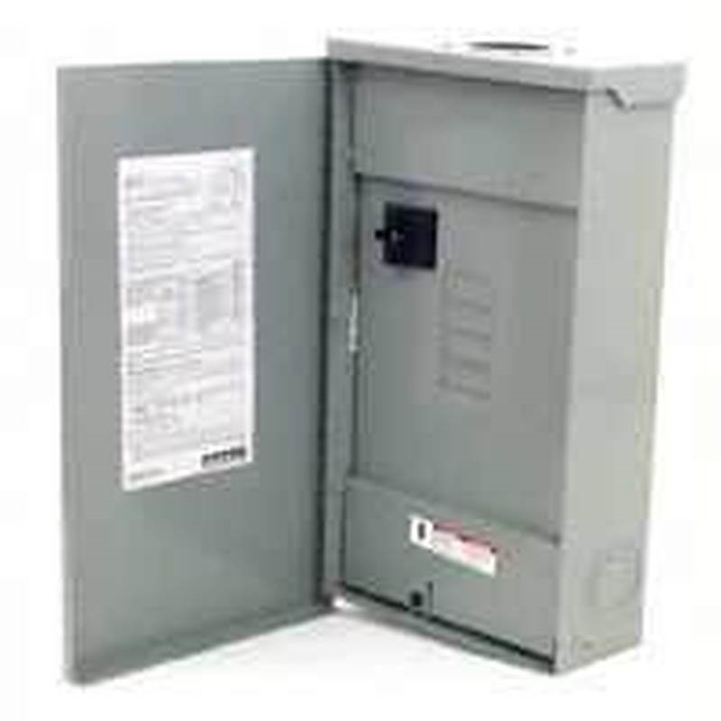 Murray LW204TL Load Center, 120/240 VAC, 200 A, 10 kA, MPD2200R Main