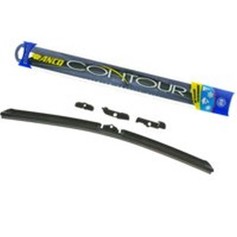 ANCO Contour C22OE Premium Wiper Blade, 22 in, DuraKlear Rubber