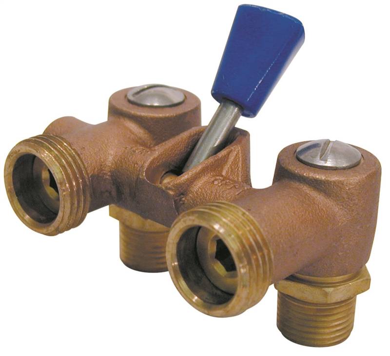 Mueller 102207 Washing Machine ShutOff Valve, HeavyDuty, Brass