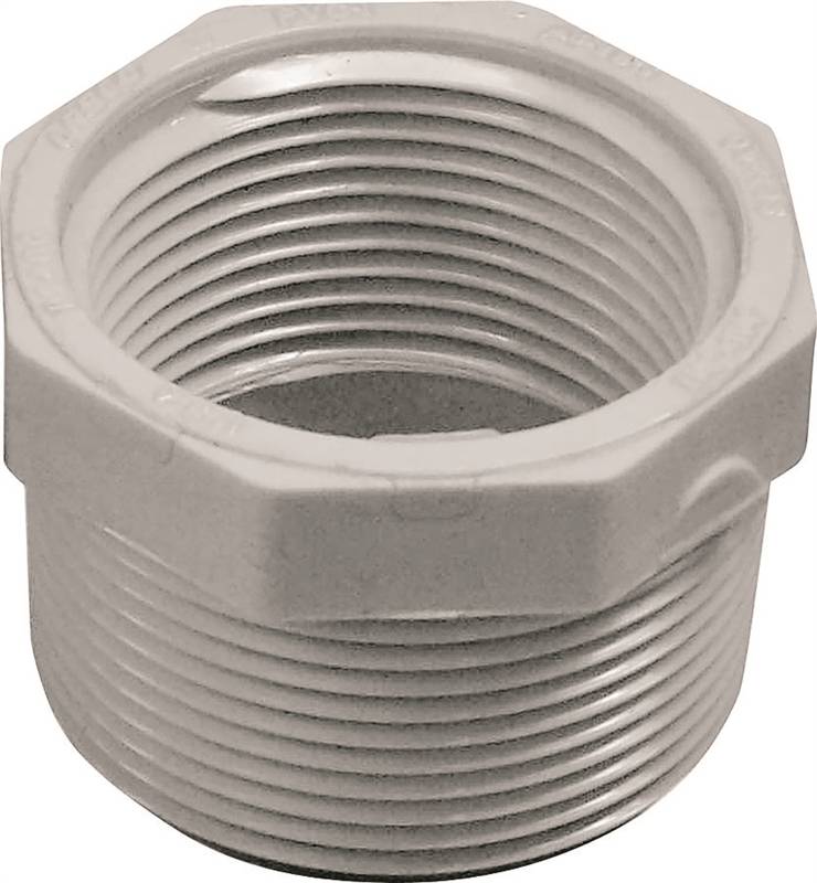 Genova 300 Solvent Weld Pipe Reducing Bushing, 11/2 X 11/4 in, MIP X
