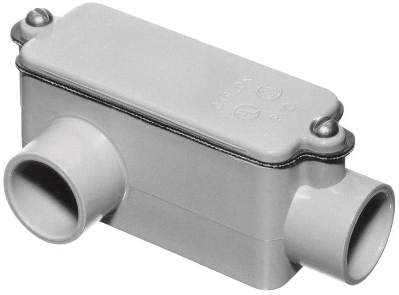 Carlon E985DCTN Conduit Body, PVC