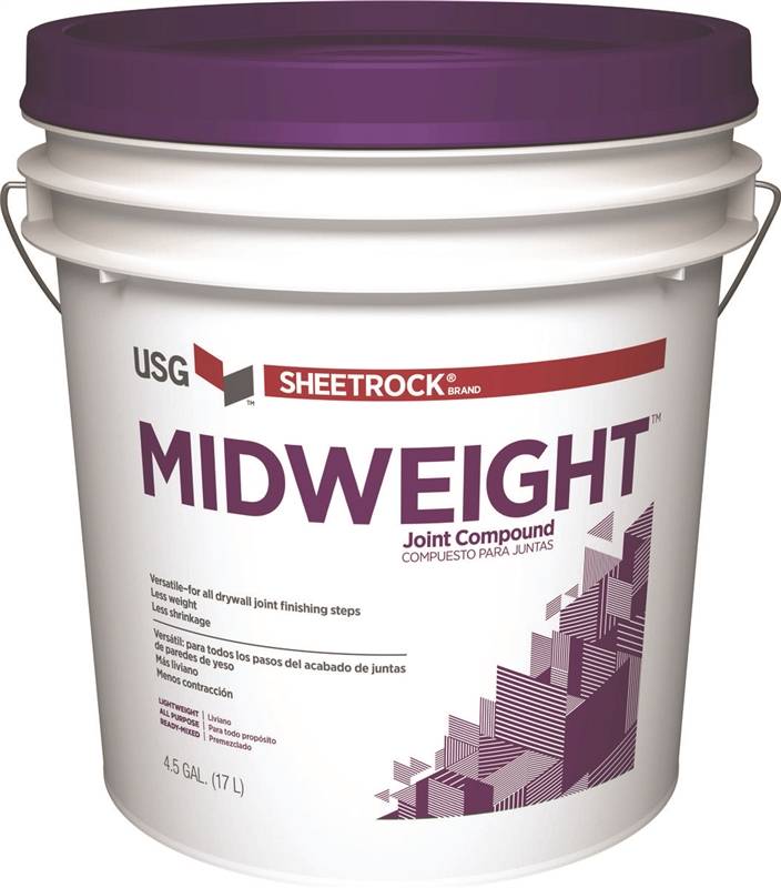 USG 380417048 Joint Compound, Paste, OffWhite, 4.5 gal
