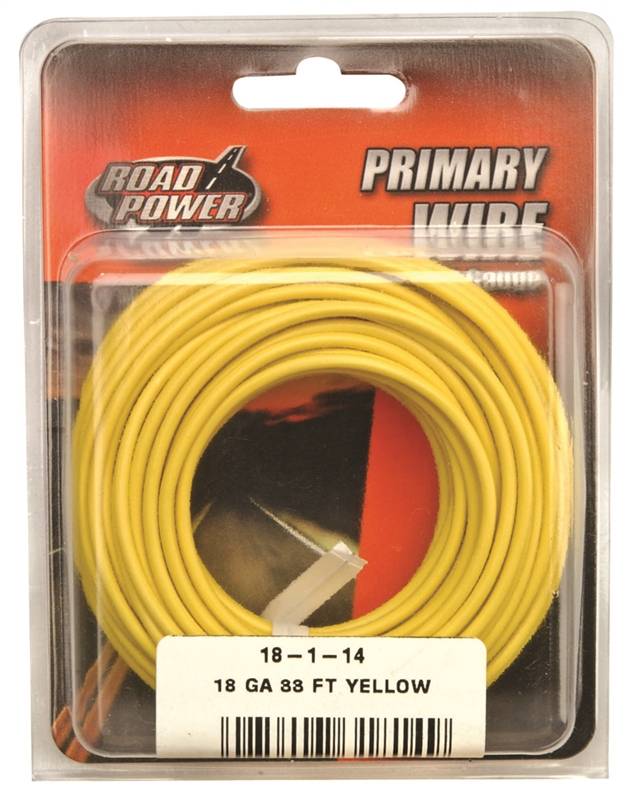 Road Power 55843833/18114 Electrical Wire, 18 AWG Wire, 25/60 VAC/VDC