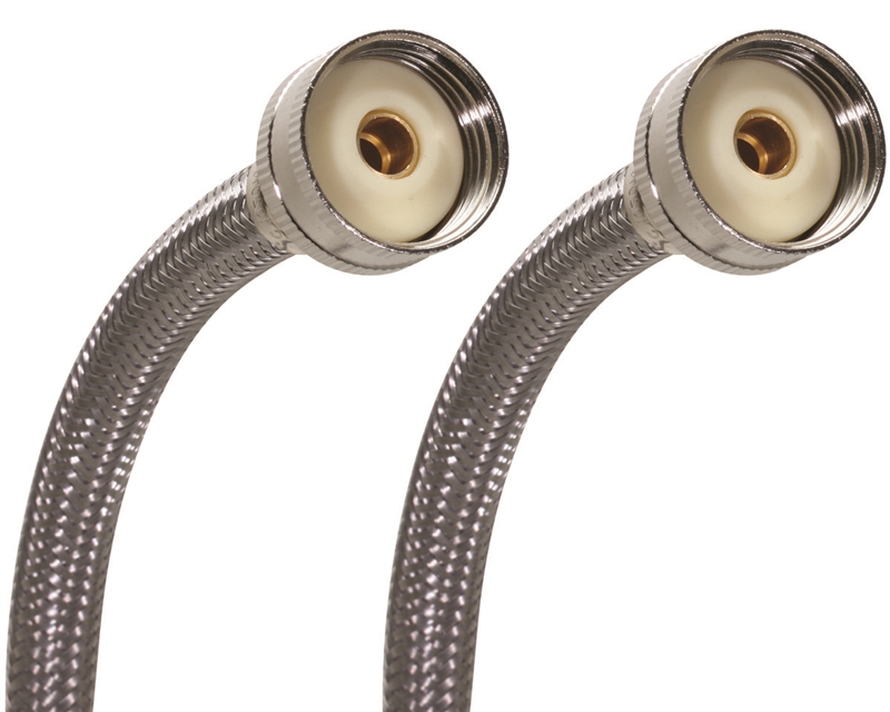 Fluidmaster 9WM60P2 NoBurst Washing Machine Hose, 3/4 in x 5 ft