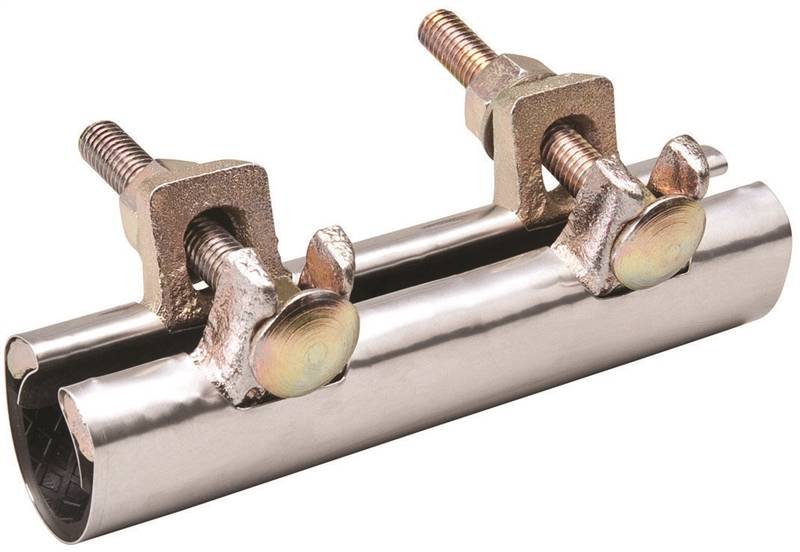 B & K 160706 2Bolt Pipe Repair Clamp, Stainless Steel