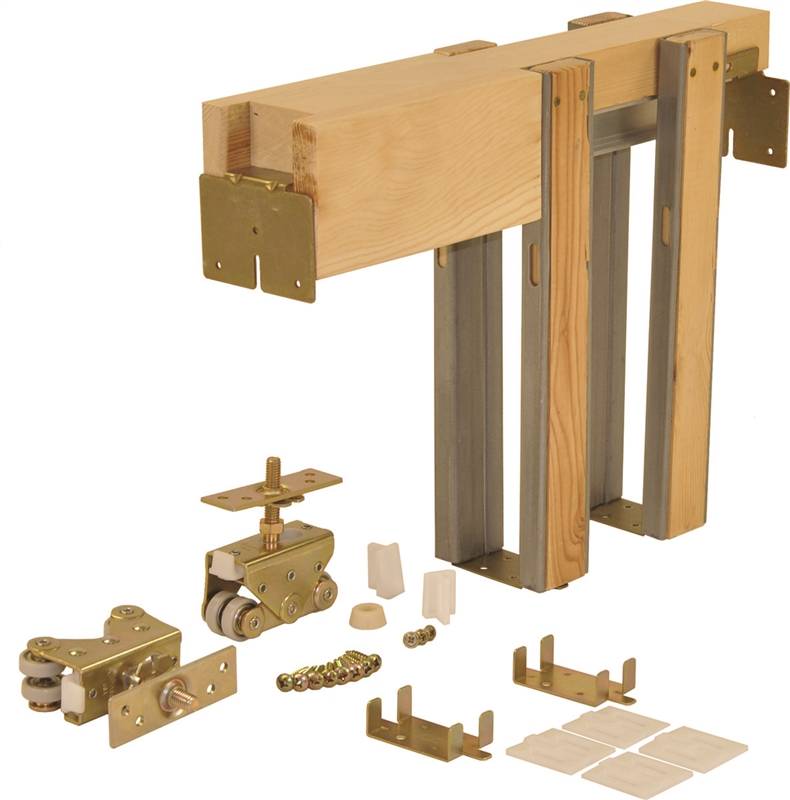 Home Improvement Johnson Hardware Pocket Door Hardware Set Building